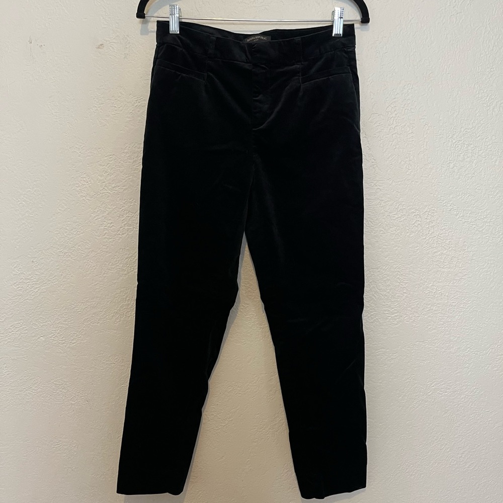 Banana Republic Sloan Velvet Trousers